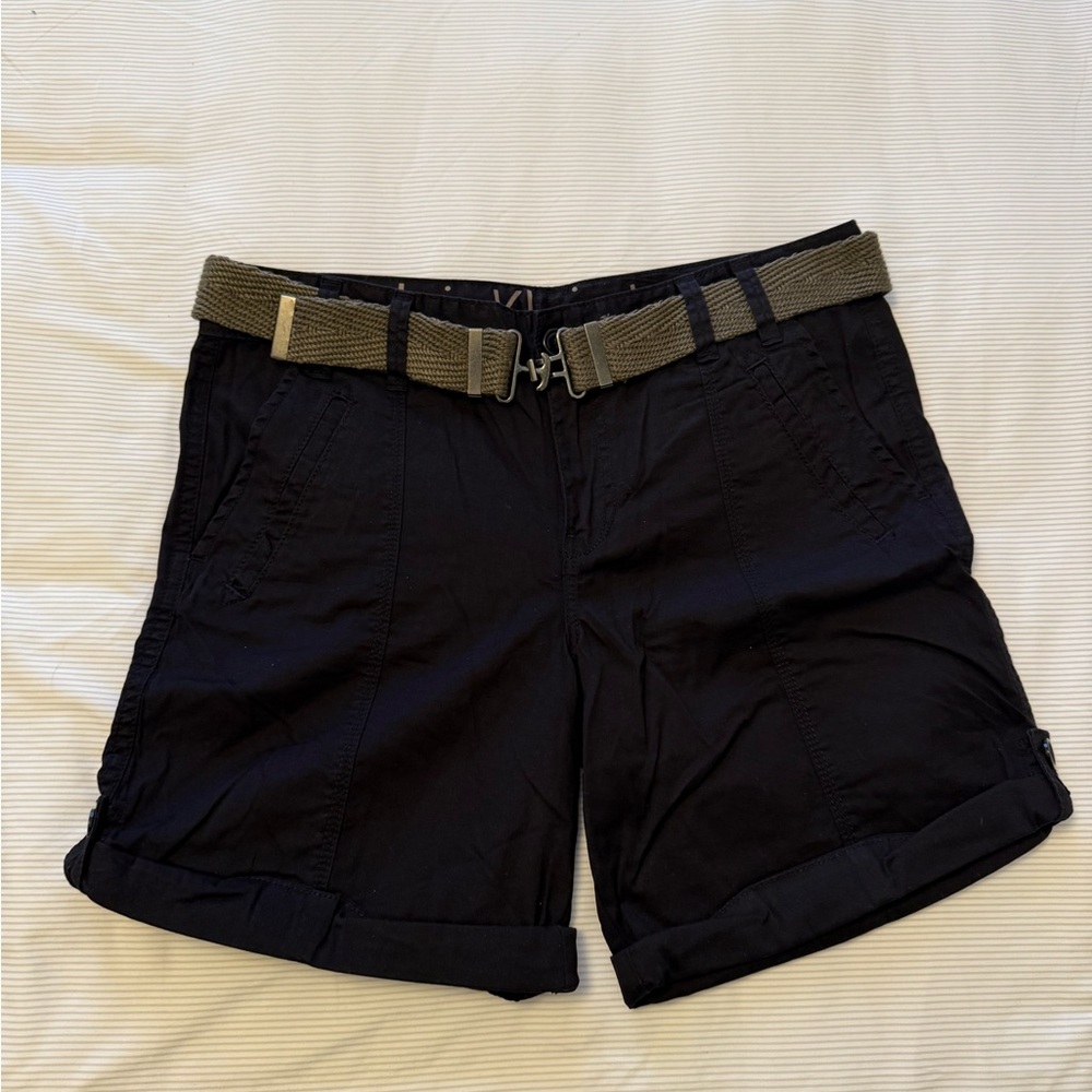 NWOT Calvin Klein Jeans Black Cargo Shorts